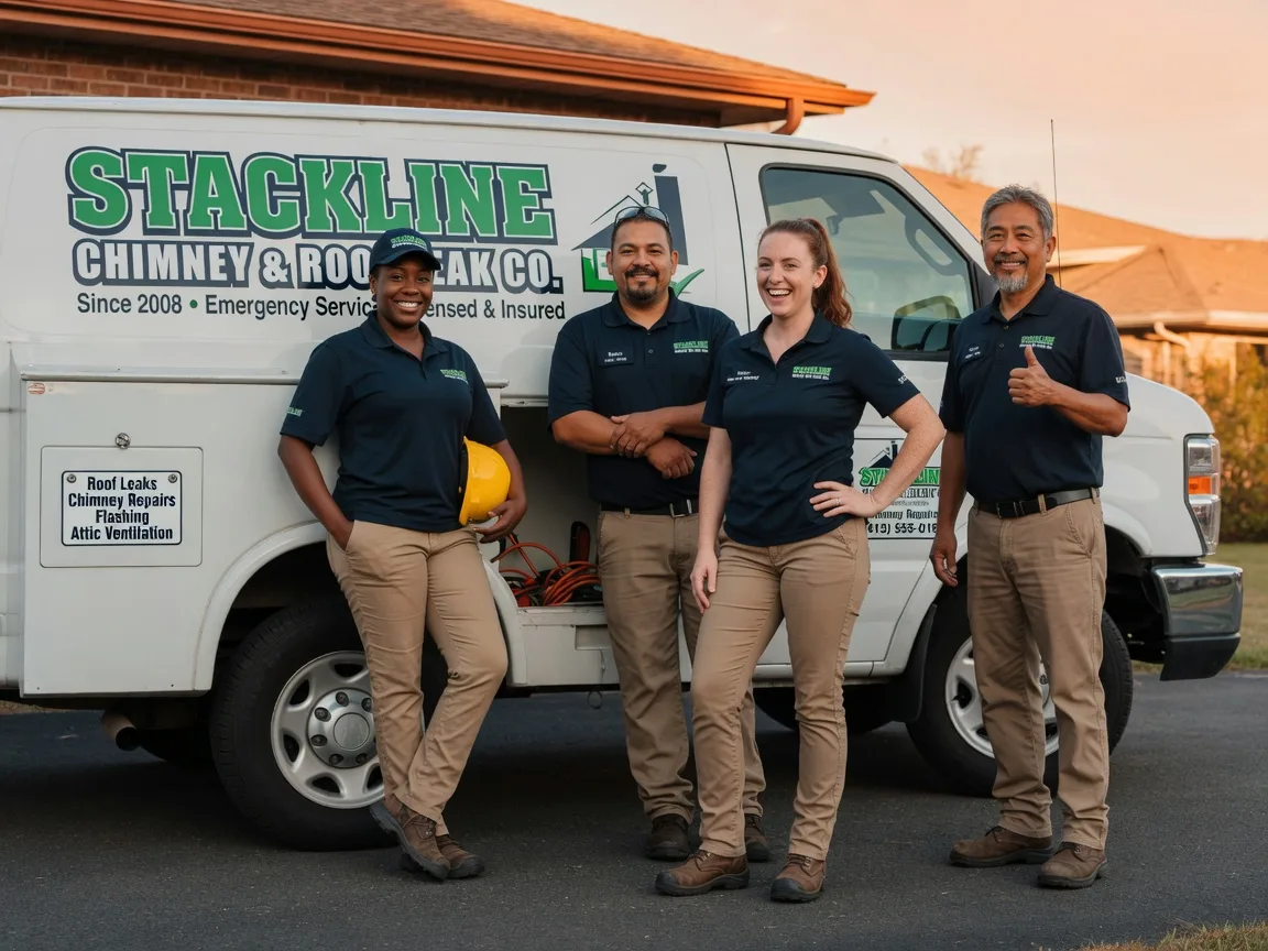 Chimney flashing repair company in Bay City, WI